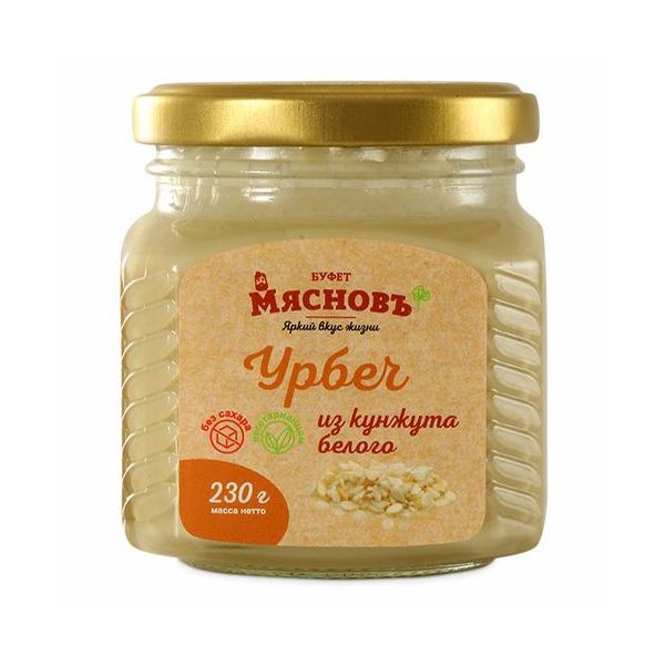 Урбеч МясновЪ БУФЕТ из белого кунжута 230 г