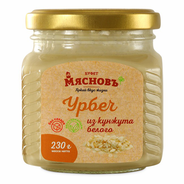 Урбеч МясновЪ БУФЕТ из белого кунжута 230 г