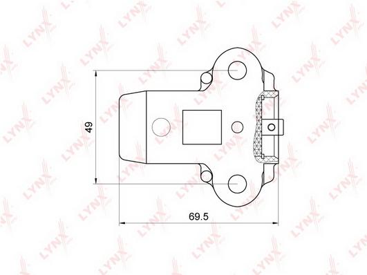 

Натяжитель Ремня Грм Pt-1029 Nsii0009540118 LYNXauto арт. PT1029