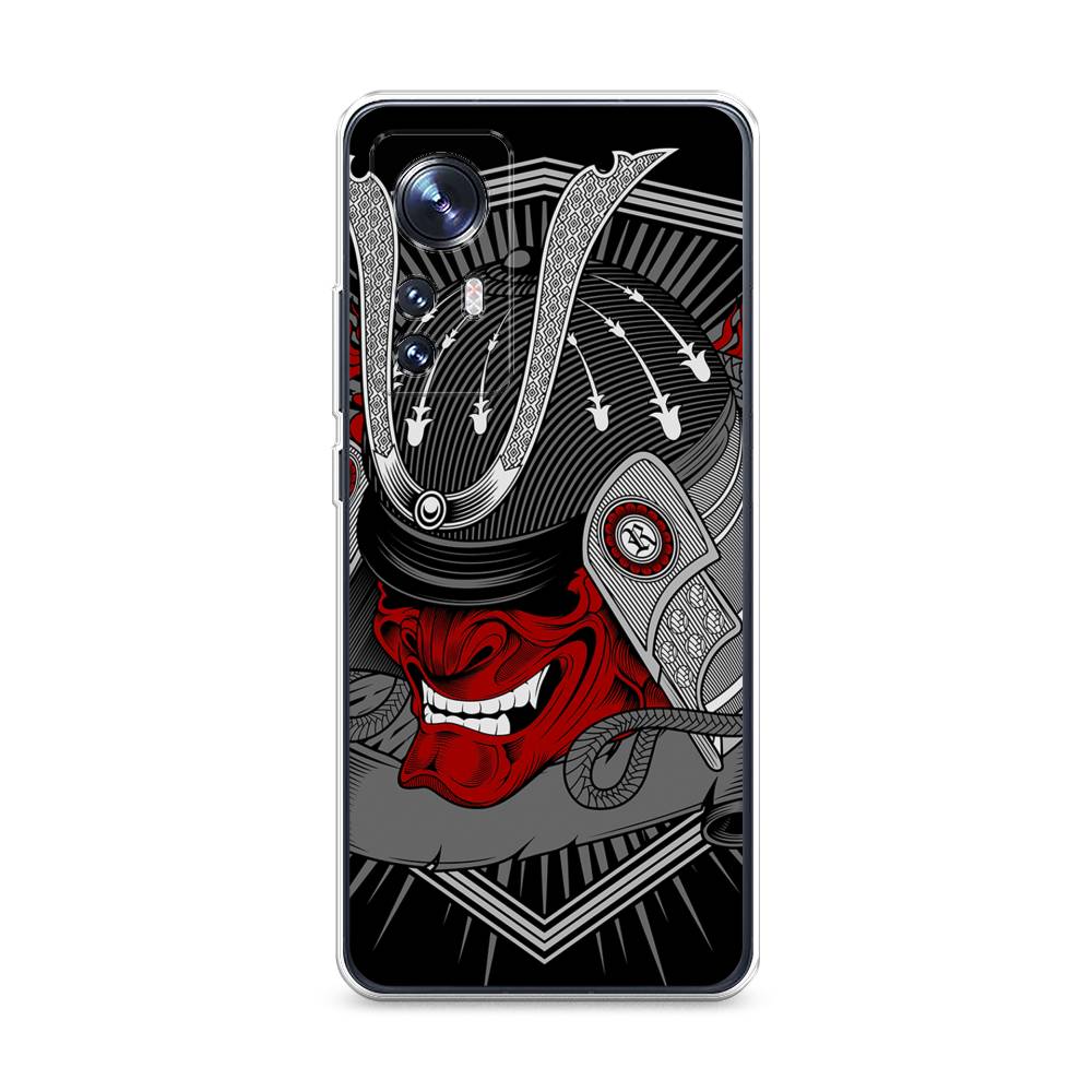 

Чехол на Xiaomi 12 "Красная маска самурая", Белый;красный;черный, 312350-4