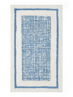 Коврик для ванной Arya 60x100 Kent Голубой Белый 1349₽