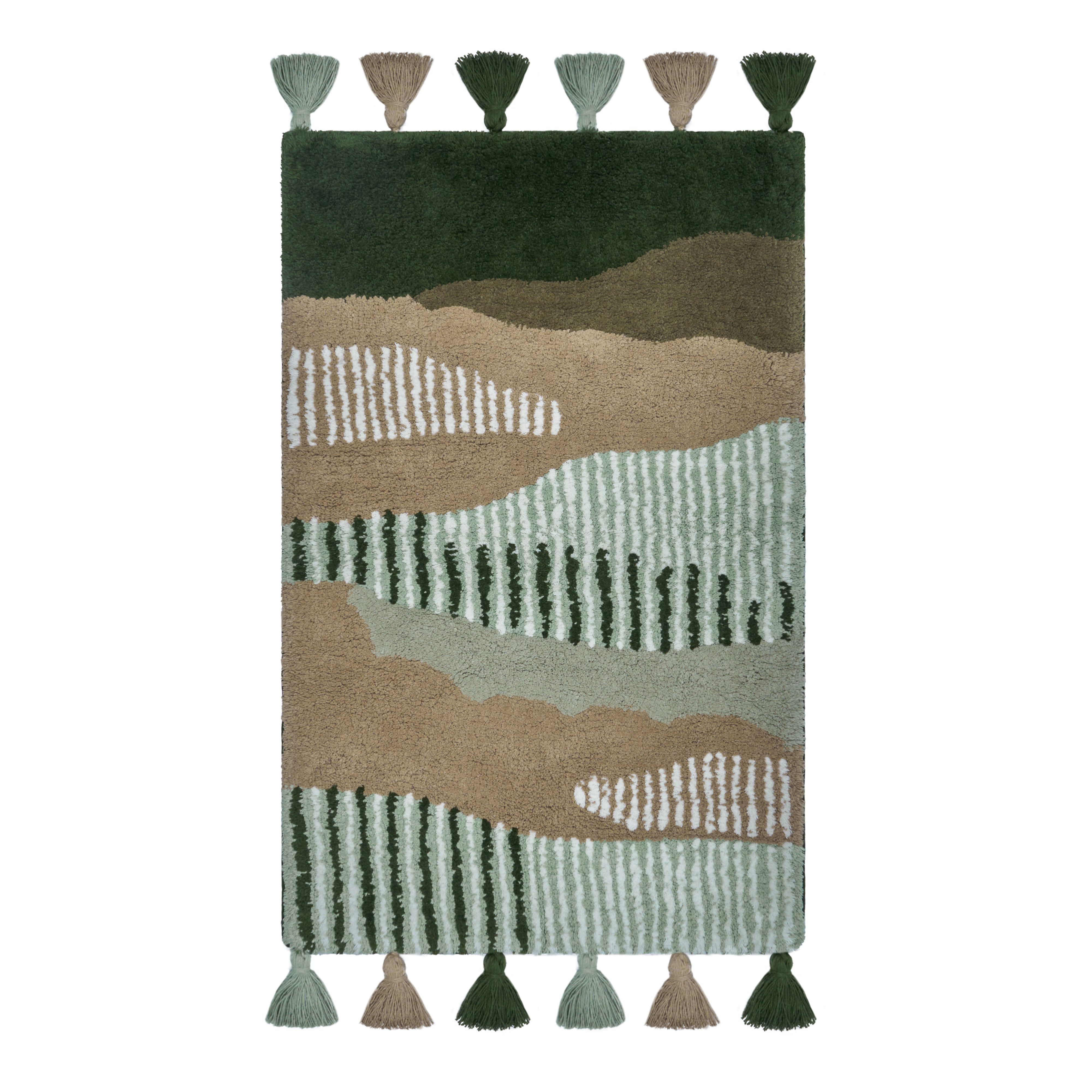 

Коврик для ванной Arya 50x80 Morton Зеленый, Morton