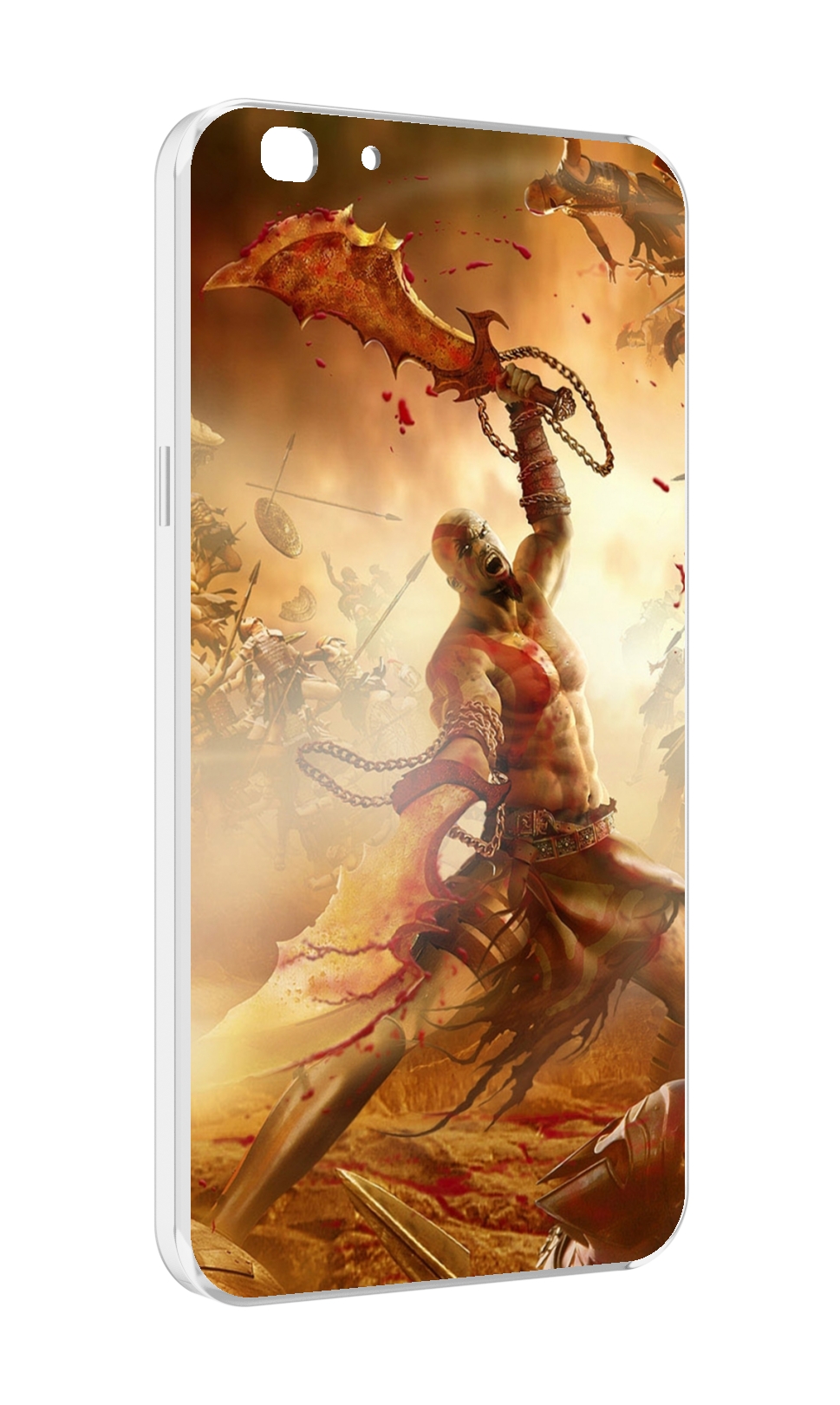 

Чехол MyPads God Of War III для Oppo A77/F3 (2017 год), Прозрачный, Tocco