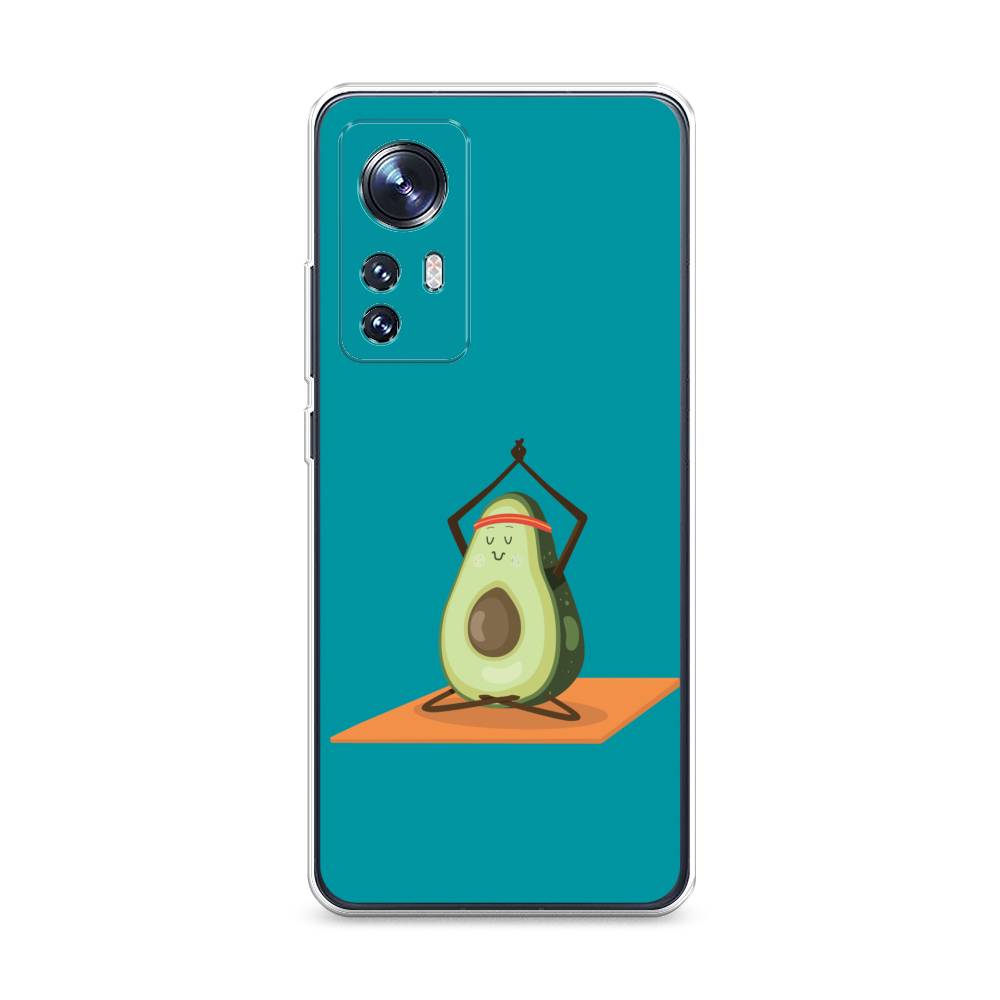 

Чехол на Xiaomi 12 "Расслабься с авокадо", Голубой, 312350-6