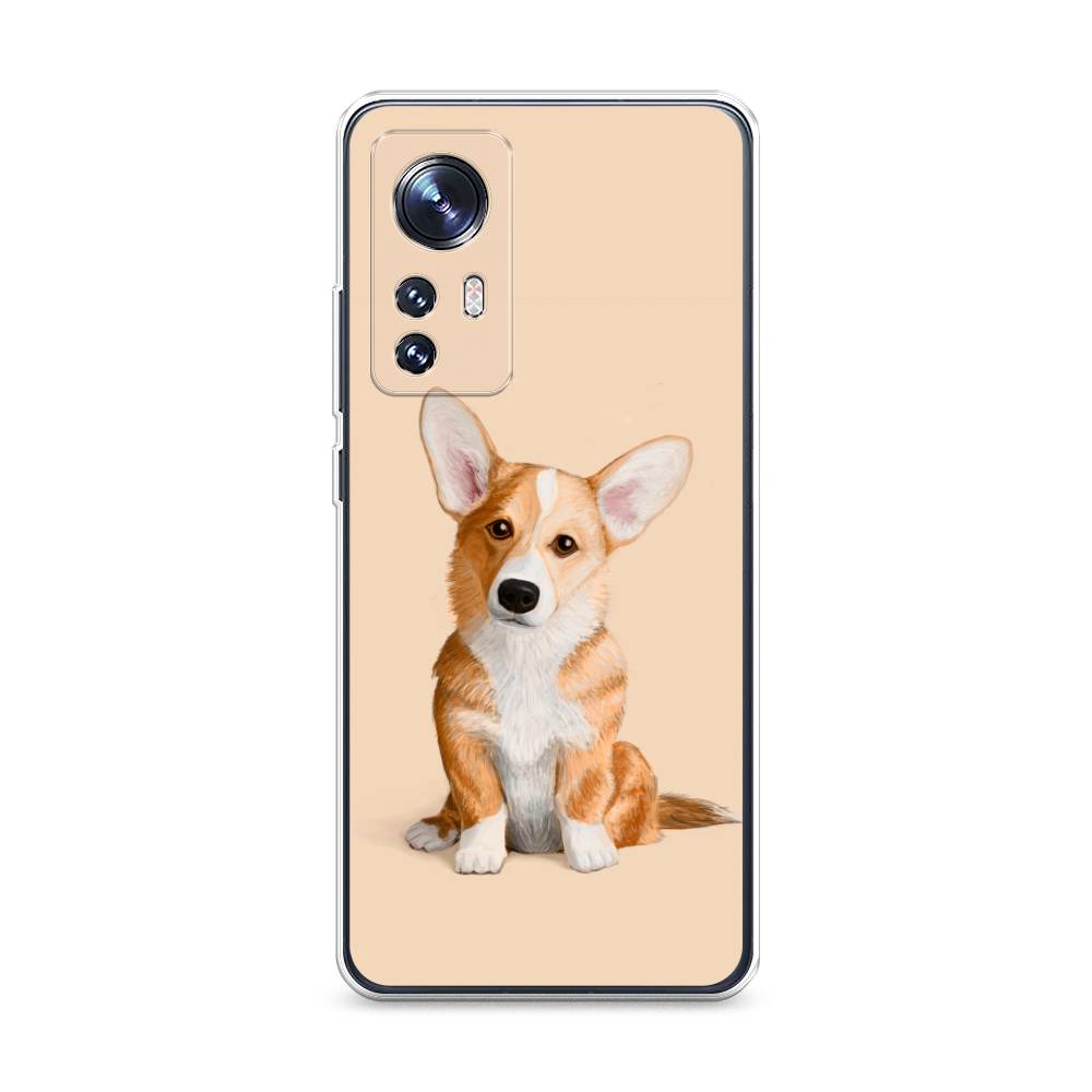 

Чехол на Xiaomi 12 "Грустный Корги", Коричневый;бежевый, 312350-1