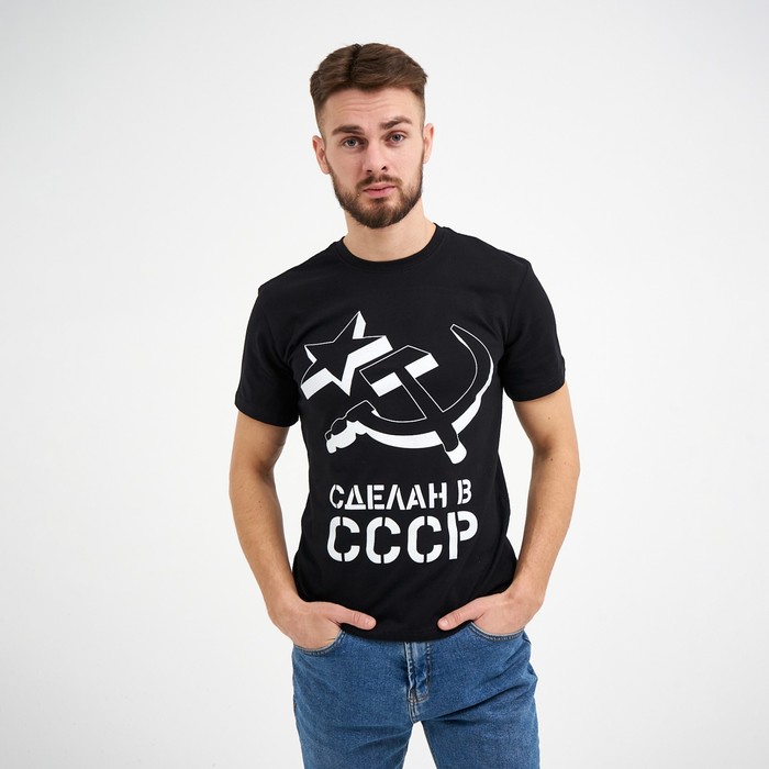 

Футболка мужская KAFTAN черная 52, Черный