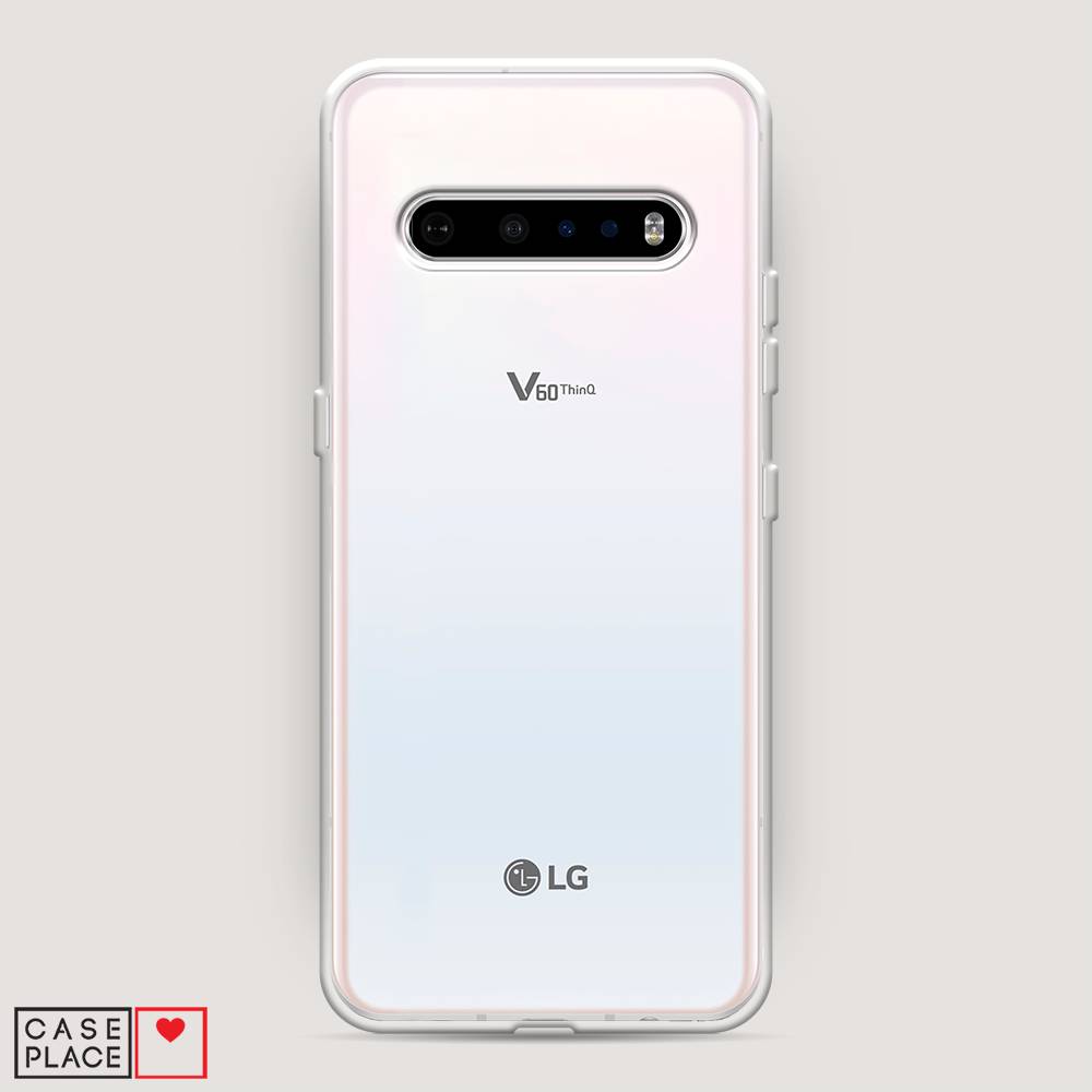 Чехол на LG V60 прозрачный