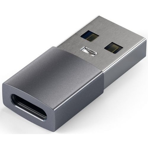 Адаптер Satechi Type-C USB Adapter USB 3.0 to Type-C, Серый ST-TAUCM