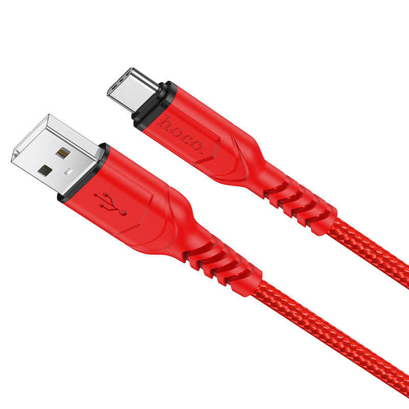 

Кабель Hoco X59 USB Type-C - USB 1 м, красный, X59