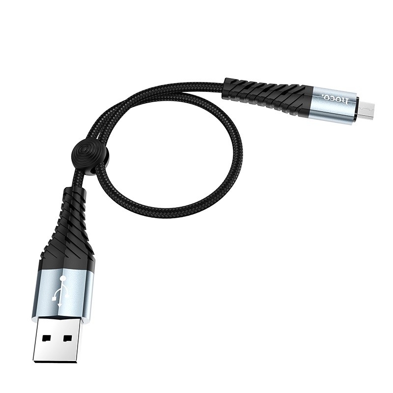 

Кабель Hoco X38 Micro USB - USB 1 м, черный, X38