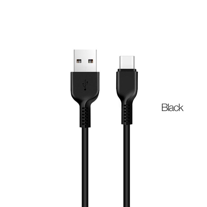 

Кабель Hoco X20 USB Type-C - USB 3 м, черный, X20