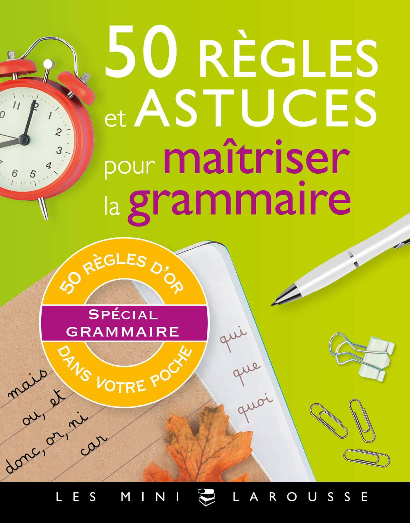 

50 regles et astuces de grammaire