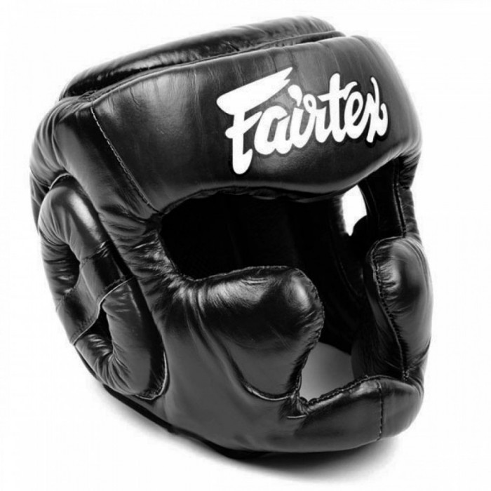 

Fairtex Боксерский шлем Fairtex HG-13 black, Боксерский шлем Fairtex HG-13 black