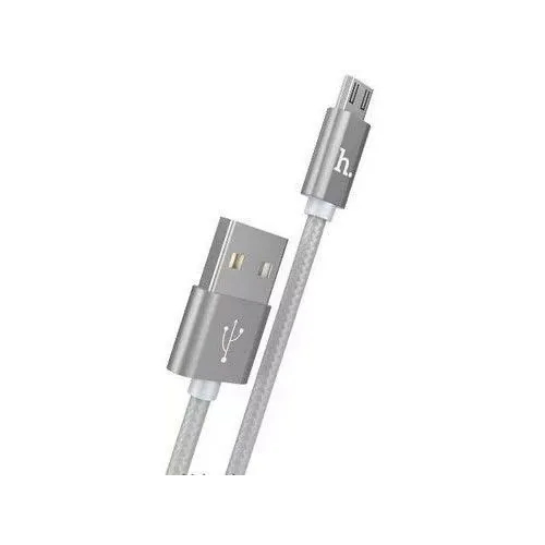 HOCO HC-32205 X2/ USB кабель Micro/ 1m/ 2.4A/ Нейлон/ Tarnish