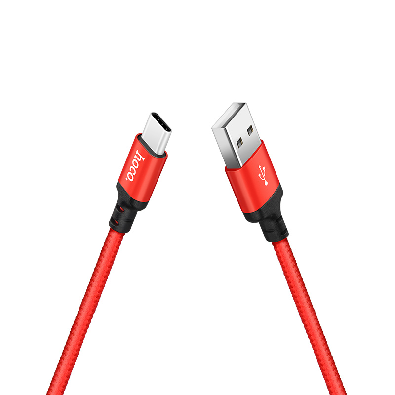

Кабель Hoco X14 USB Type-C - USB 2 м, черный, X14