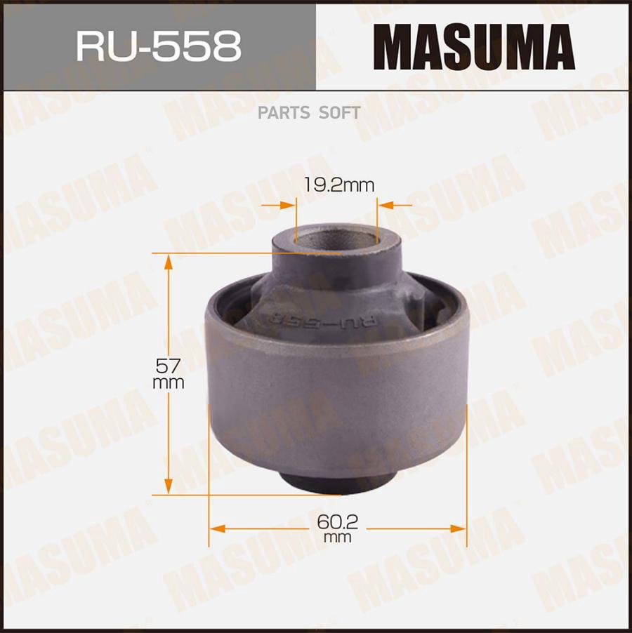 

Сайлентблок Masuma арт. RU-558