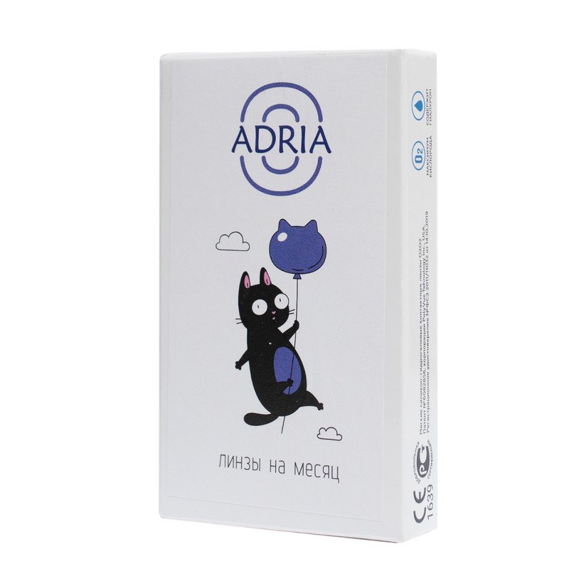 фото Контактные линзы adria o 6 линз r 8,6 -6,00