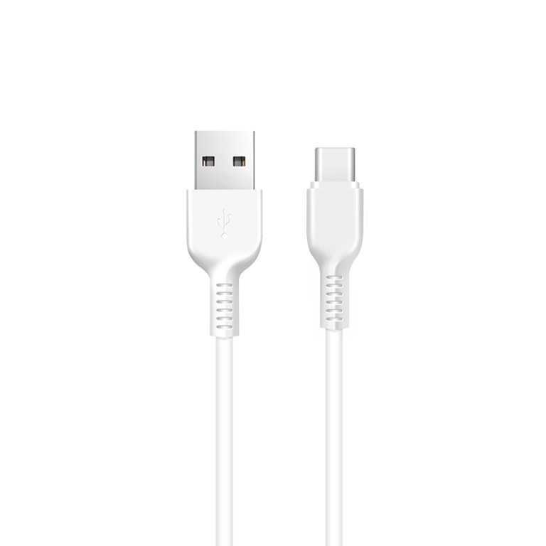 Кабель Hoco X13 USB Type-C - USB 1 м, белый