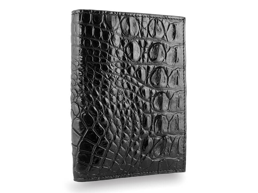 Обложка для паспорта унисекс Exotic Leather kk-547 черная 14225₽