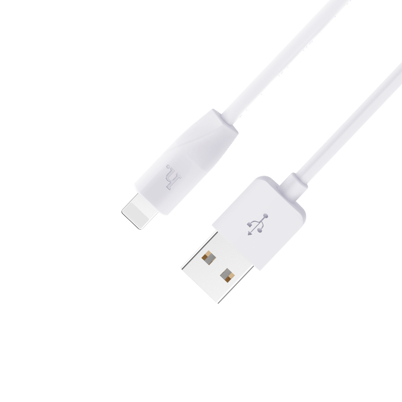 

Кабель Hoco X1 Lightning - USB 3 м, белый, X1