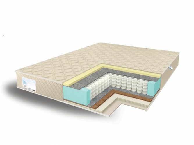 

Матрас Comfort Line Memory2 Medium Latex 2 TFK 70x200, Бежевый, Memory2 Medium Latex 2 TFK