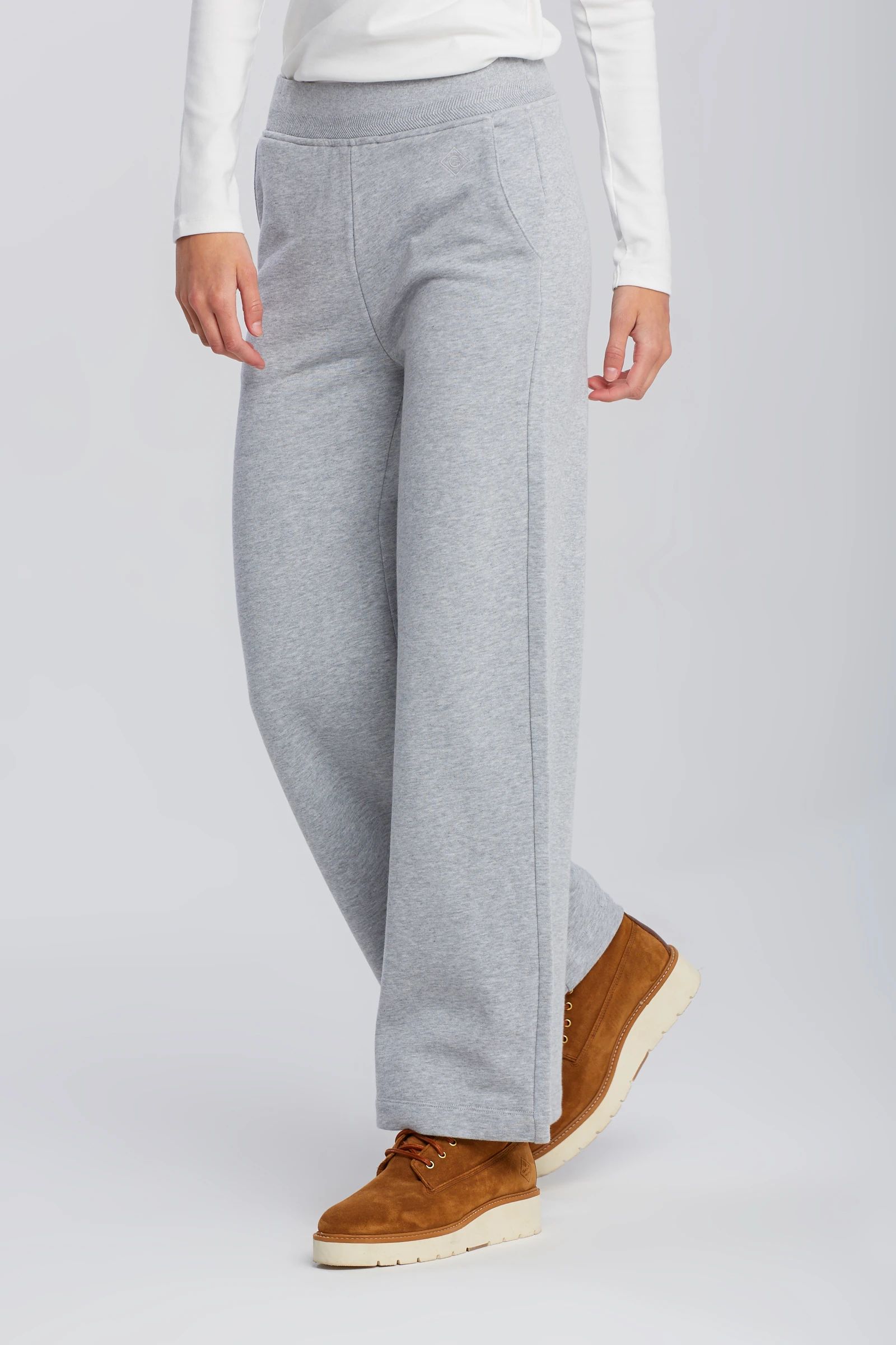 

Брюки женские GANT 4202950 серые 2XL, Серый, 4202950