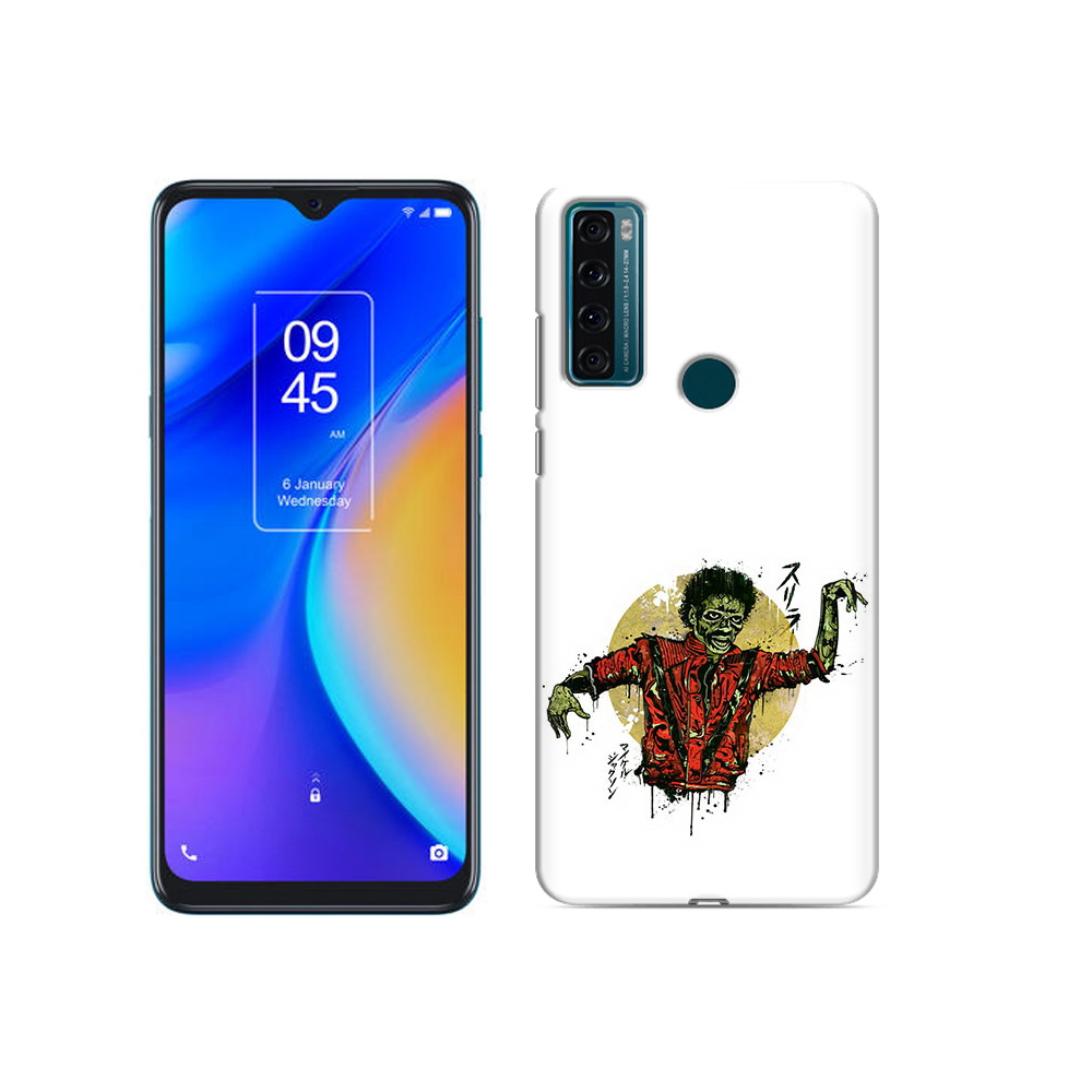 

Чехол MyPads Tocco для TCL 20 SE Зомби, Прозрачный, Tocco