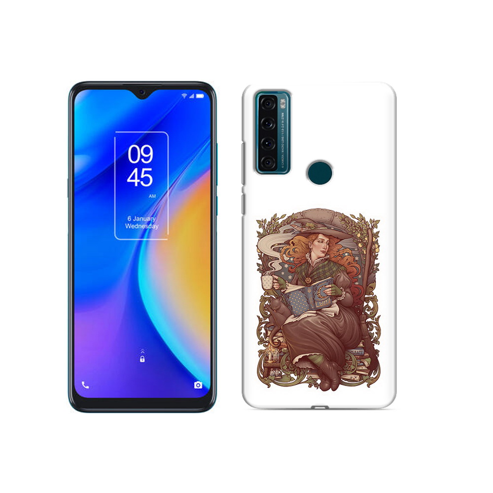 

Чехол MyPads Tocco для TCL 20 SE Женские_126, Прозрачный, Tocco