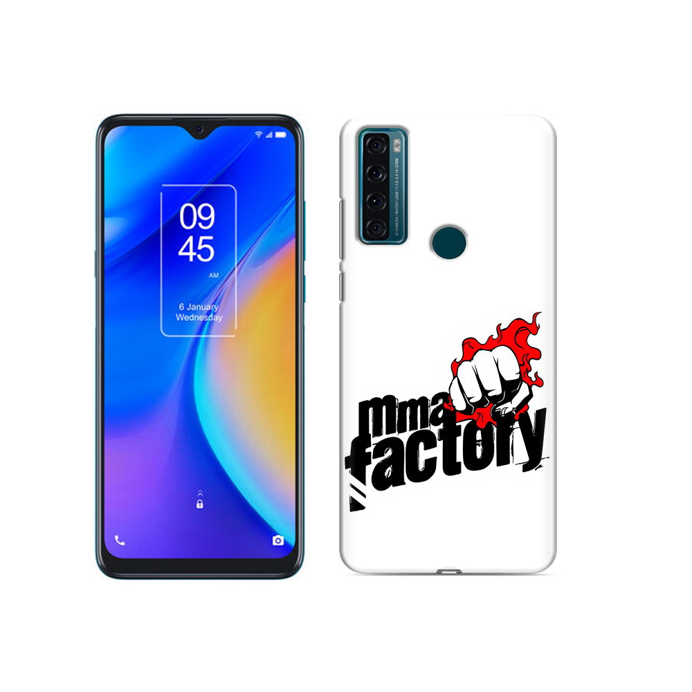 

Чехол MyPads Tocco для TCL 20 SE Единоборства ММА, Прозрачный, Tocco