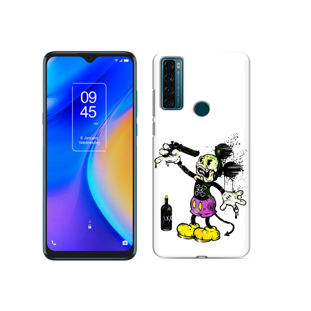 

Чехол MyPads Tocco для TCL 20 SE Драг Микки, Прозрачный, Tocco