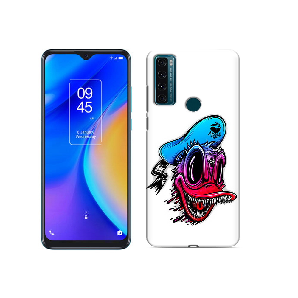 

Чехол MyPads Tocco для TCL 20 SE Дональд, Прозрачный, Tocco