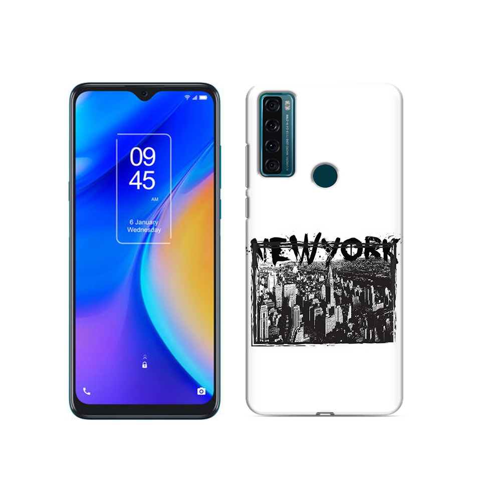 

Чехол MyPads Tocco для TCL 20 SE че, Прозрачный, Tocco