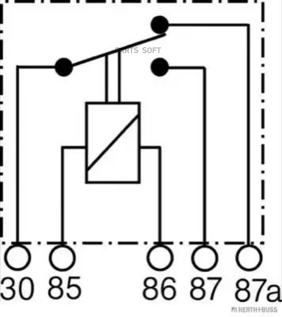 

Реле 24V 5 Контактов 20A = 0 332 209 211