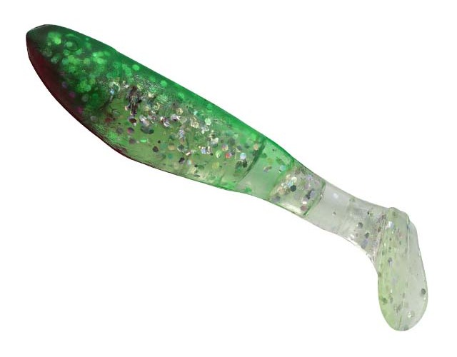 

RELAX Приманка силиконовая (мягкая) Риппер RELAX KOPYTO (BLS25-S153 / 2,5" / BLS25-S153), Зеленый;белый