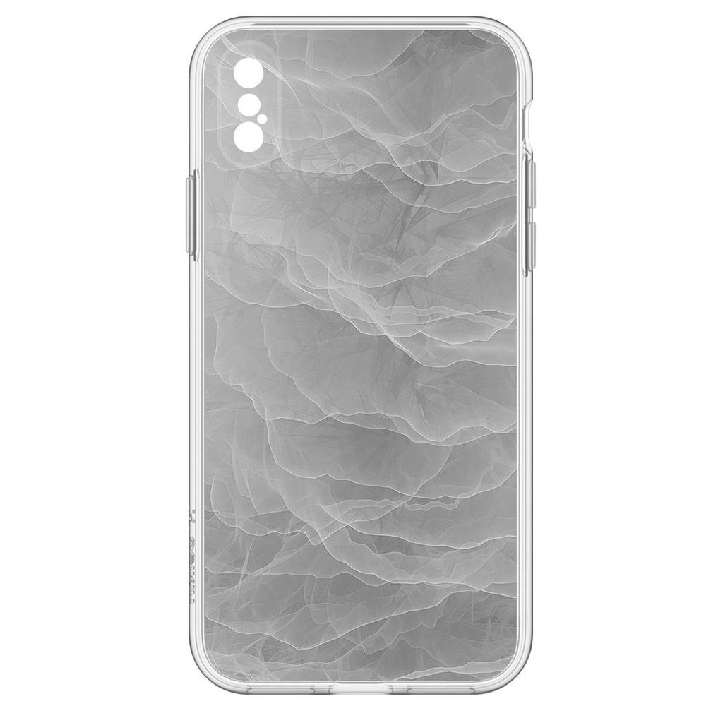 

Чехол-накладка Абстракт туман для iPhone XS, Прозрачный