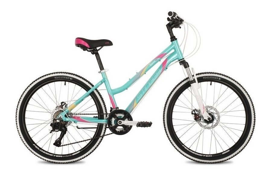 Велосипед STINGER 24 LAGUNA D зеленый алюминий размер 12 2340000₽