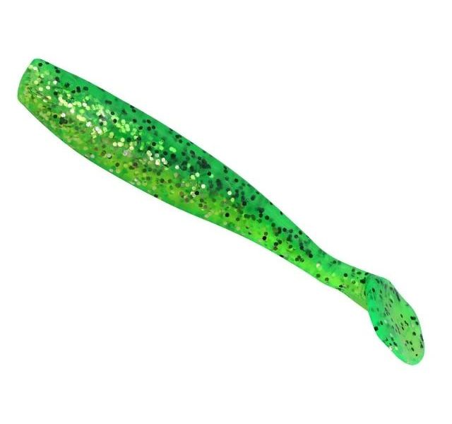 

RELAX Приманка силиконовая (мягкая) Риппер RELAX KING SHAD (KS4-L485 / 4" / KS4-L485), Зеленый