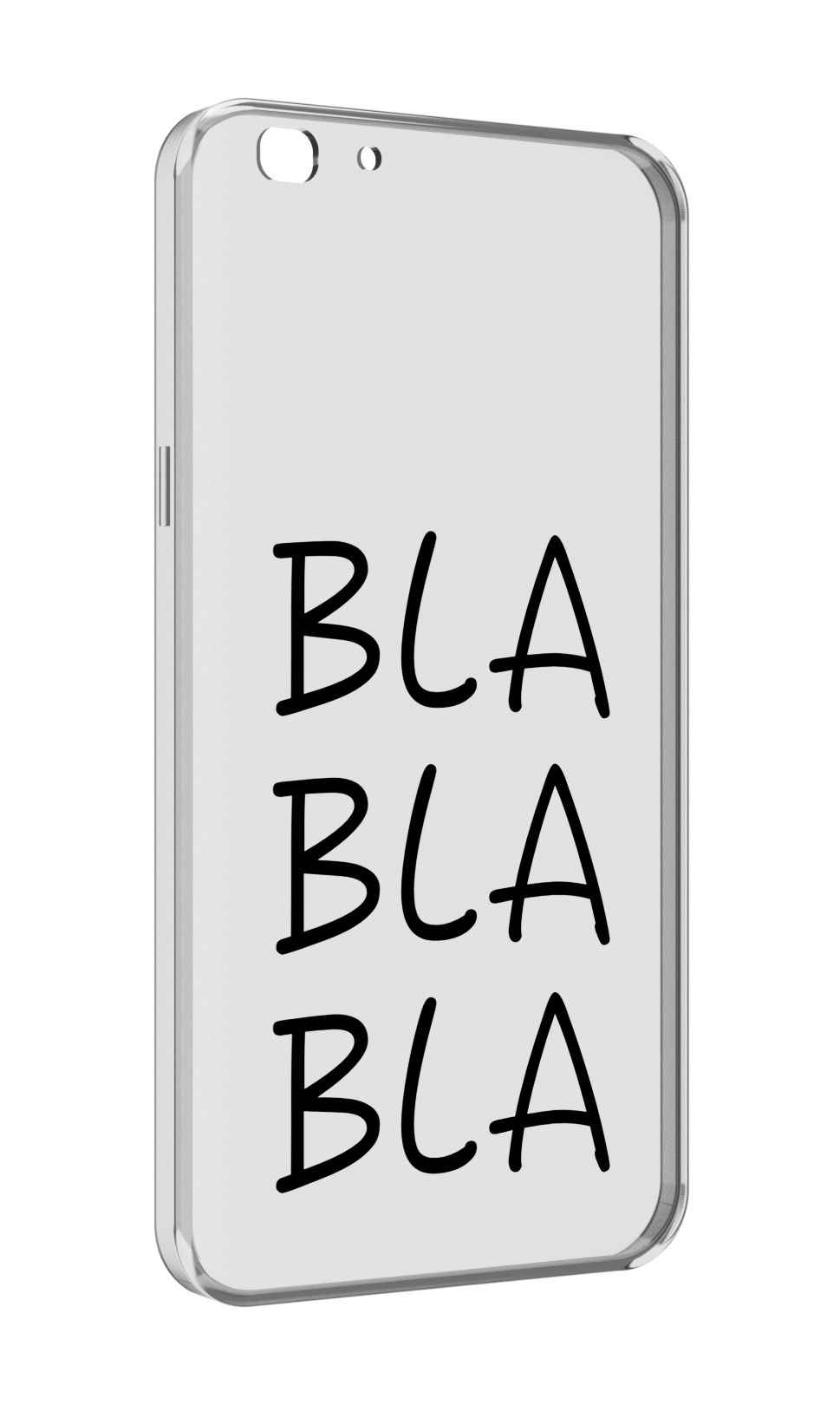 

Чехол MyPads Bla-Bla для Oppo A77/F3 (2017 год), Прозрачный, Tocco