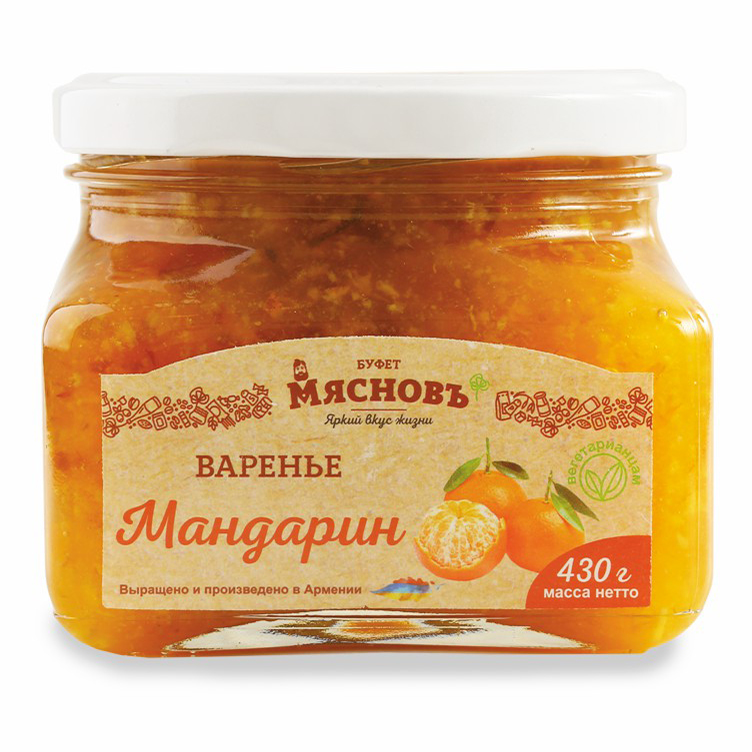 

Варенье МясновЪ БУФЕТ из мандаринов 430 г