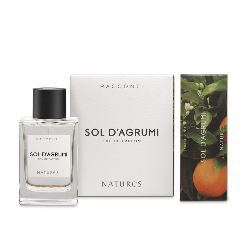 

Парфюмированная вода Nature's Sol d'Agrumi RACCONTI, 75мл, Sol d'Agrumi Unisex 75 мл
