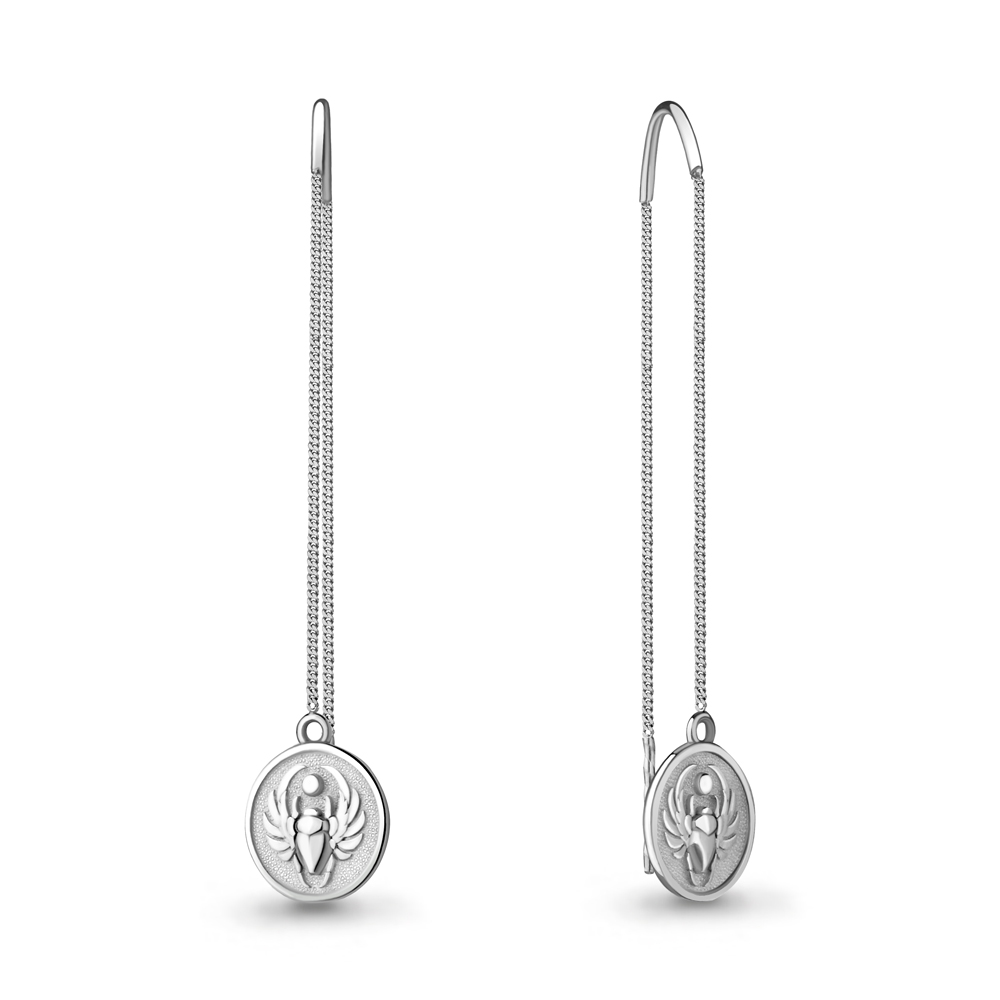 

Серьги из серебра Aquamarine 33754_925_р, 33754_925_р