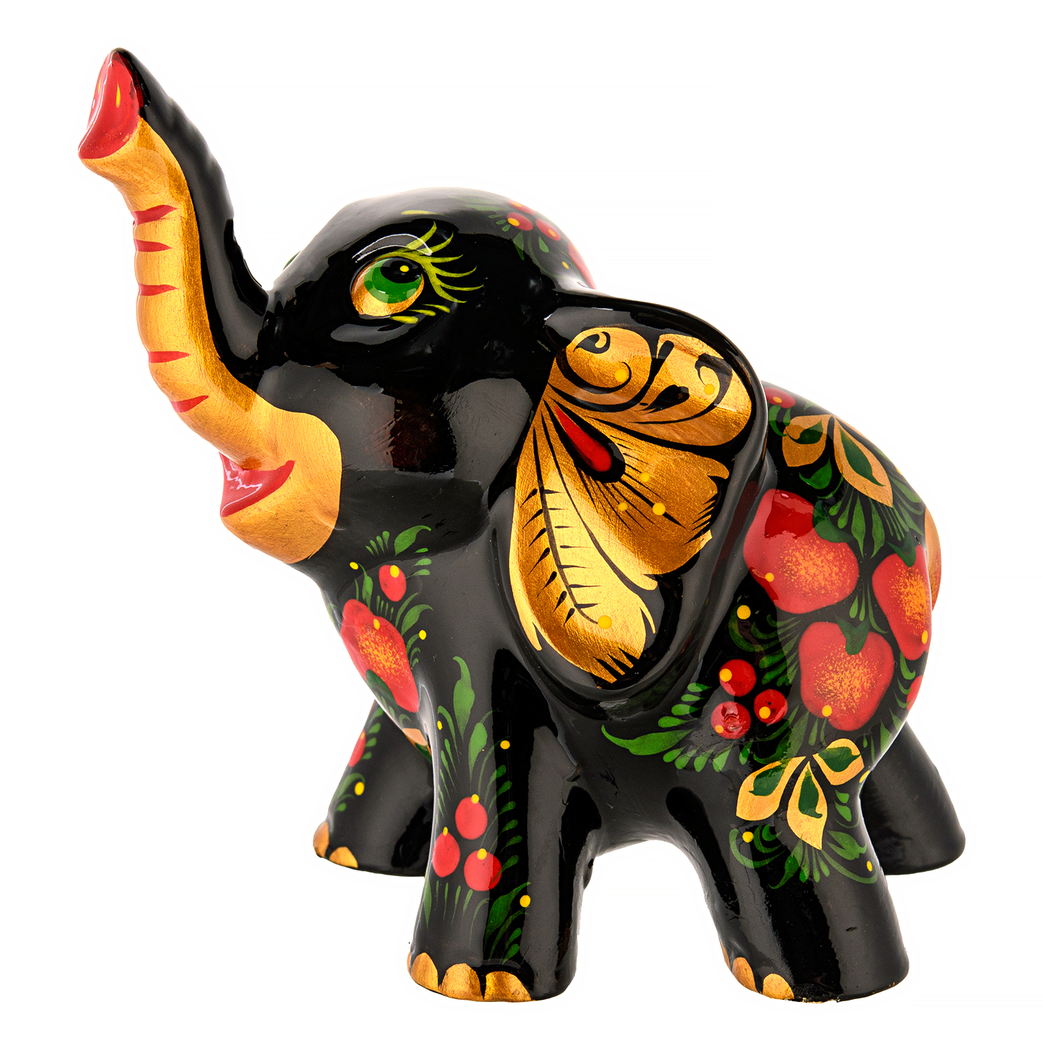 фото Статуэтка керамическая «слон». хохлома nobrand