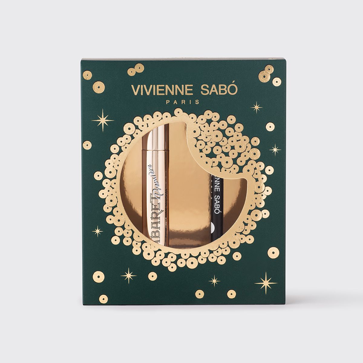Подарочный набор Vivienne Sabo Тушь Cabaret Premiere 01+Карандаш для глаз Merci тон 301