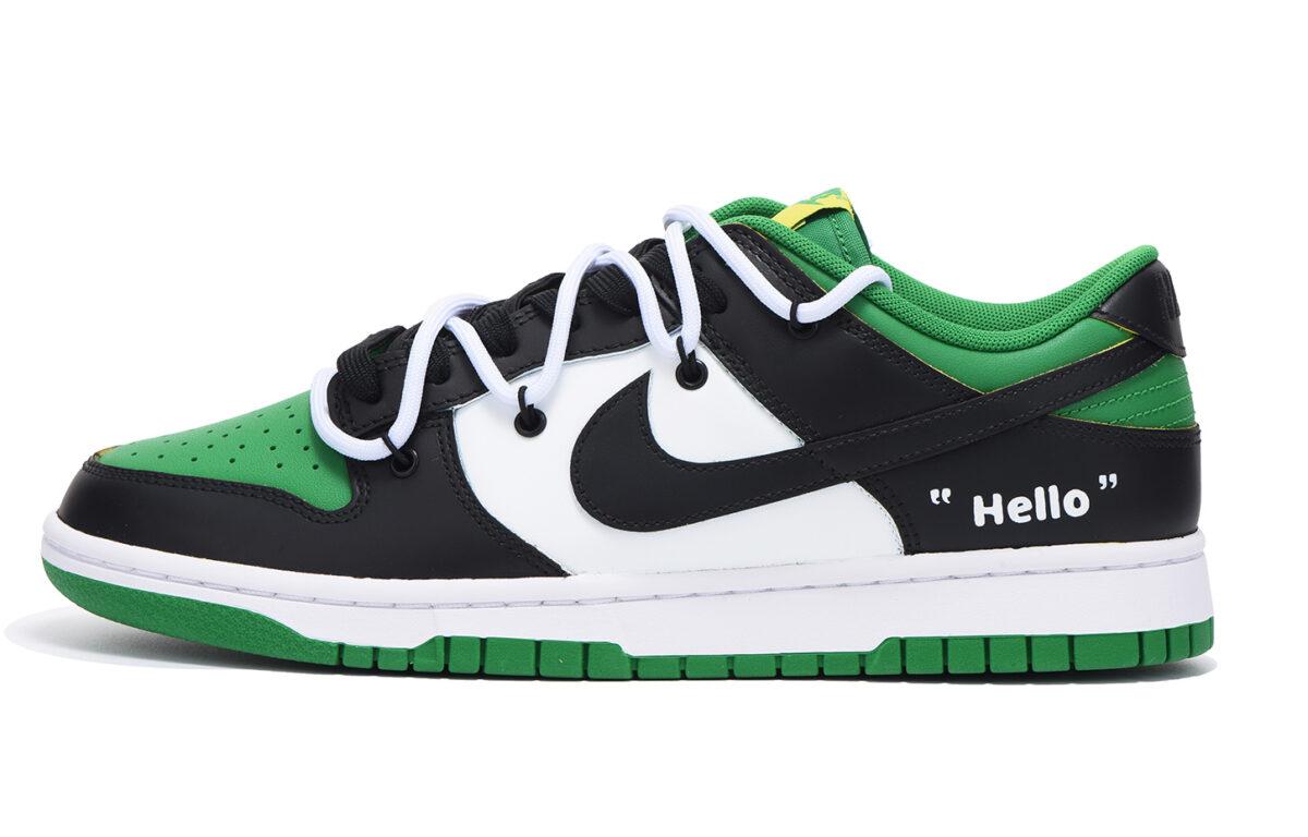 

Кеды унисекс Nike Dunk Low Retro BTTYS vibe зеленые 42 EU, Зеленый, Dunk Low Retro BTTYS vibe