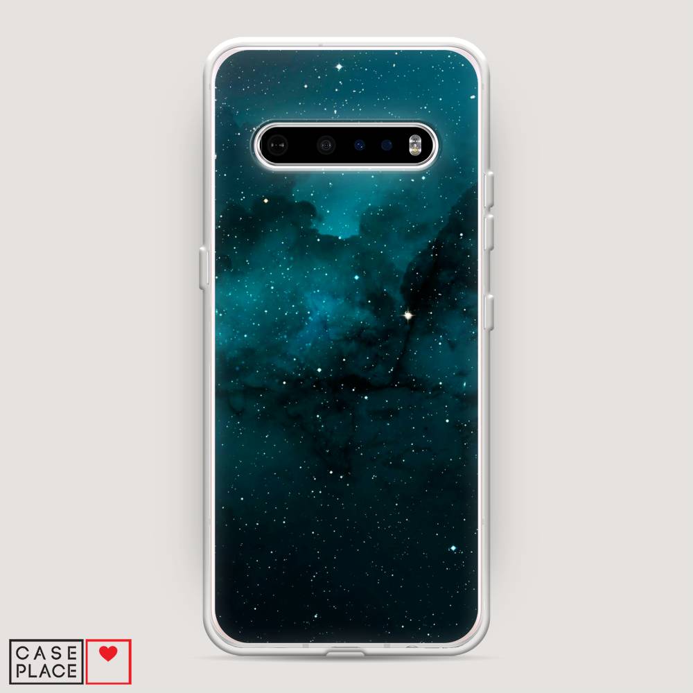 

Чехол на LG V60 "Синий космос", 84250-2