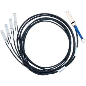 Пассивный медный кабель Mellanox MC2609130-003 passive copper hybrid cable, ETH 40GbE to 4