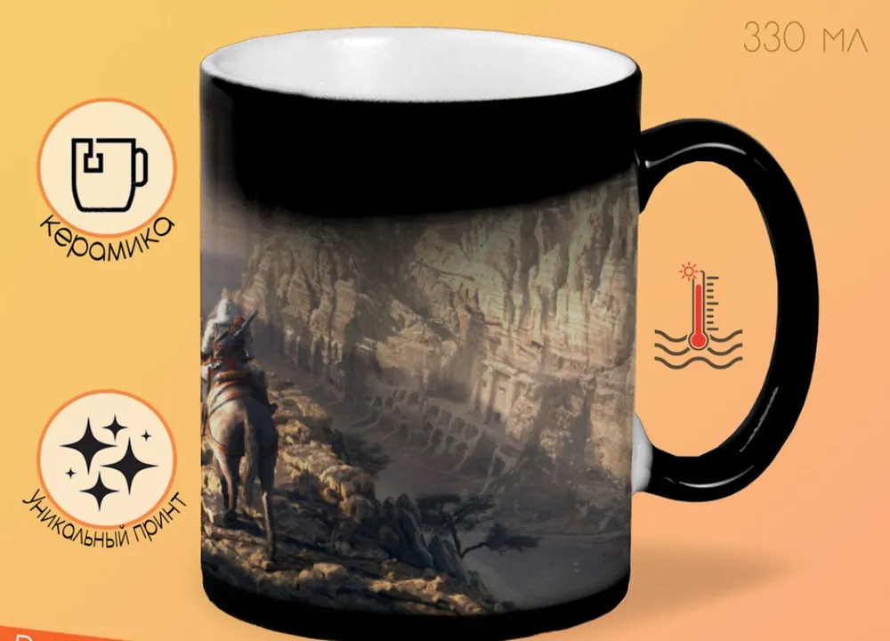 

Кружка CoolPodarok Кредо убийцы Assassins Creed каньён