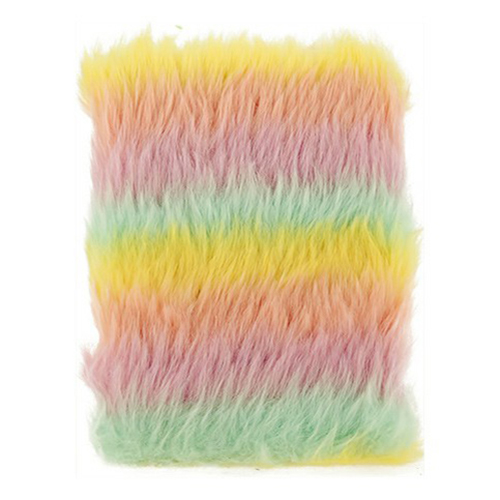 

Блокнот Fun Rainbow Fur Pastel А6 в линейку 10 x 17 см 80 листов