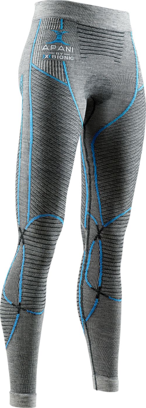 Термолегинсы X-Bionic Apani 4.0 Merino Pants Women, серый, M