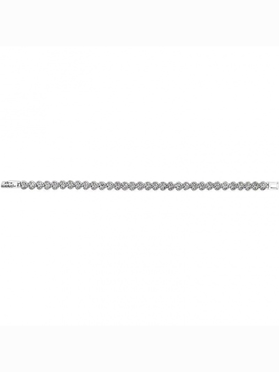 

Браслет с марказитами из серебра 18,5 см Марказит BR0304-13620, BR0304-13620